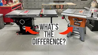 Budget vs Professional Table Saw What s the Difference