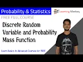 Discrete Random Variable and Probability Mass Function Lesson 44 Algorithms Learning Monkey