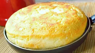 NÃO COMA PÃO DE TRIGO 😱 FAÇA ESSE PÃOZINHO DE POLVILHO NA FRIGIDEIRA EM MINUTOS PRO CAFÉ DA MANHÃ!