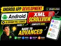 Android ScrollView Tutorial in Hindi XML ScrollView Kaise Use Kare 2026