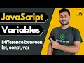JavaScript Variables Explained in Depth let const var The Complete JavaScript Course Ep 04
