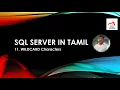 SQL SERVER PART 11 WILDCARD CHARACTERS SSMS