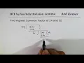 HCF by Euclids Division Lemma 3 Examples