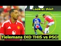 Youri Tielemans Crazy Skills on DEBUT SHOCKS Carrick in Man United vs PSG LOOK AT THIS