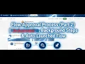 FLOW49 Flow Approval Process Part 2 Orchestration Background Steps Auto Launched Flow SFDC