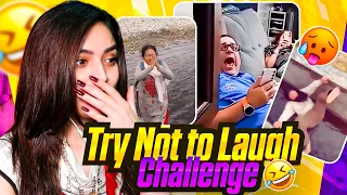 Girl Reacting on Funny Memes | Meme Reaction 😂