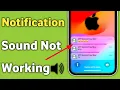 Download Lagu iPhone Message Notification Sound Not Working | iPhone Me Notification Sound Nahi Aaraha hai