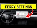 Tesla Ferry Mode Settings (Don't FORGET THIS) - 2024