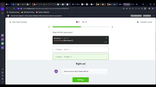 18 Data Type Checking Introduction to Python Sololearn