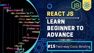 React Js - React Tutorial for Beginners in Hindi Urdu Part-15 Two-Way Data Binding In React