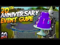 OSRS 20th Anniversary Event Guide FAST EASY How to Old School RuneScape Event Guide 2021