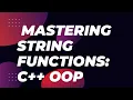 strings functions part second in urdu Mastering String Functions Unleashing the Power - Part 2