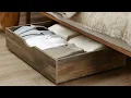 The Storage MAX - Underbed Wooden Organizer With Wheels