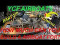 HOW MUCH CAN I BUILD A AIRBOAT FOR