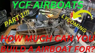 HOW MUCH CAN I BUILD A AIRBOAT FOR