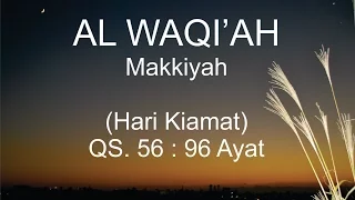 Download Surah Al Waqiah - Mishary Rashed Alafasy (Terjemahan Indonesia) MP3