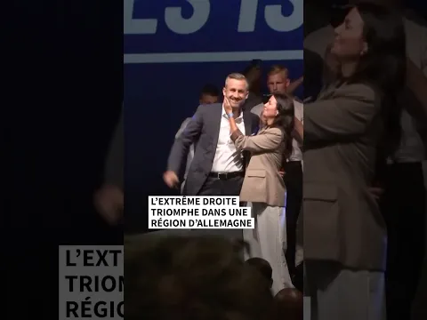 L’extrême droite triomphe dans une région d’Allemagne