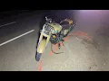 100225 I45 MOTORCYCLE FATAL CRASH i-45