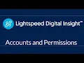 Accounts and Permissions Lightspeed Insight