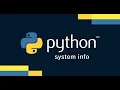 System Info using Python