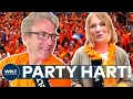 Euro 2024 Oranje Fan Bus See the Dutch fans go wild This bus is leading tens of thousands of