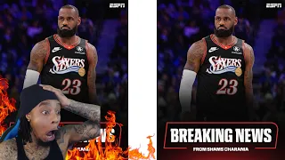 LeBron Signs With 76ers Reaction, Thoughts, Rant & Review!
