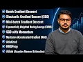 All Optimization Algorithms in Deep Learning Explained Complete Course PyTorch