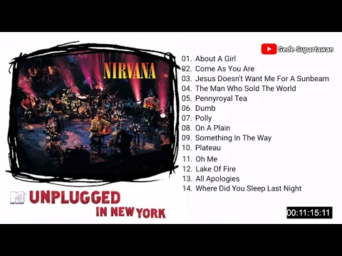 Download MP3 Full Album Nirvana - Unplugged In New York