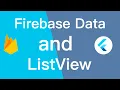 Retrieve Firebase Data ListView Part 5