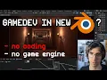 Turning Blender into a game NO coding NO game engine interactive game level design