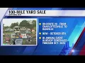 100-mile Yard sale from Charlottesville to Danville