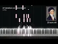 The Evolution of Beethoven's Music (From 11 to 55 Years Old)