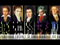 Download Lagu The Evolution of Beethoven's Music (From 11 to 55 Years Old)