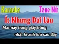 Download Lagu Ít Nhưng Dài Lâu Karaoke Tone Nữ ( Bm ) Karaoke Lâm Organ - Beat Chuẩn