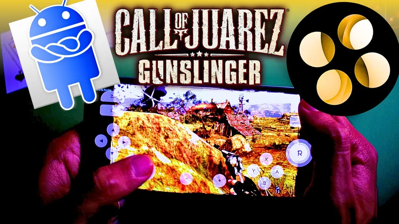 Call Of Juarez Gunslinger Android Gameplay - Skyline Emulator Edge - Skyline Mali GPU