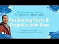 Canva Created Tutorial Positioning Graphics with Ease
