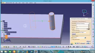 Catia V5-rectangular pattern