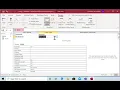 Microsoft Access Simple Book Library Database