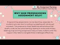 Programming assignment help