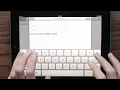 iPad Keyboard Prototype