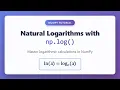 Natural Logarithms in NumPy Complete np log Tutorial for Beginners
