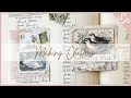 Making Clusters A Play with Papers Graceful Birds Junk Journal