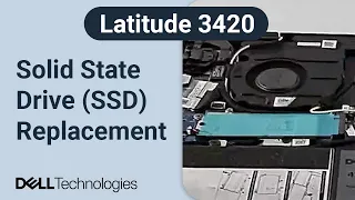 Dell Latitude 14 3420 | How to replace the solid state drive (SSD)
