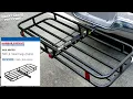 Haul-Master 500 Lb Trailer Hitch Cargo Carrier Review Is Harbor Freight 40 Cargo Rack Any Good