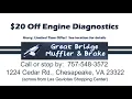 Great Bridge Muffler Brake in Chesapeake VA 757-548-3572