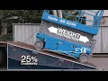 Genie E-Drive Scissor Lifts Breakover Angle