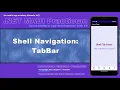 NET MAUI 03T - Shell Navigation Tabs