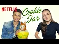 Jordan Fisher and Talia Ryder Answer to a Nosy Cookie Jar Netflix