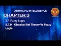 3 7 9 Classical Set Theory Vs Fuzzy Logic Chapter 3 IT504 Artificial Intelligence RGPV