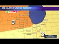 Chicagoland severe weather forecast helium shortage Artemis success The Forcasters